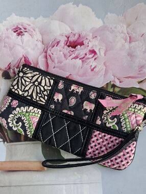 Vera Bradley Floral Elephant Wallet